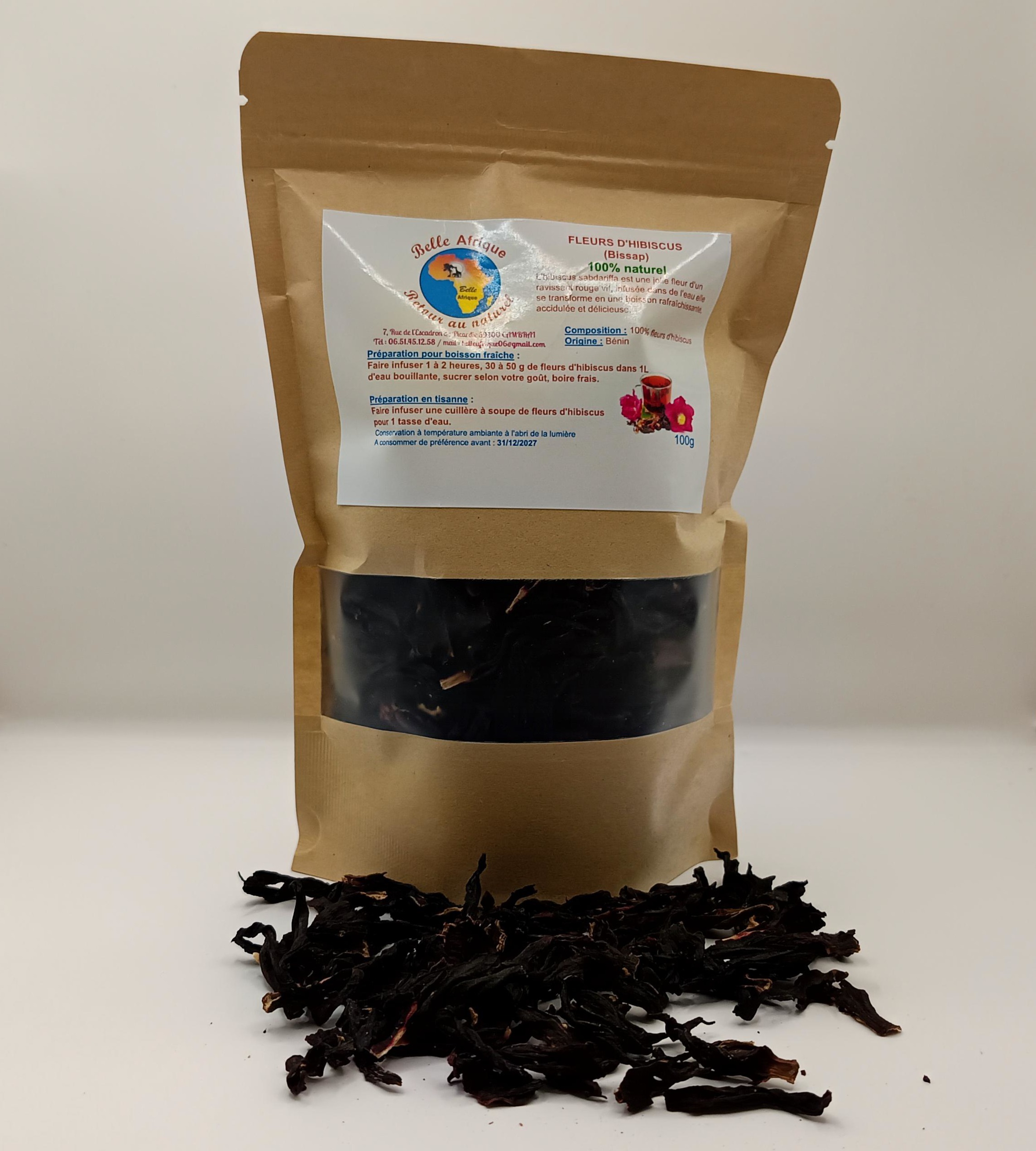 Bissap (ou fleurs d'hibiscus)