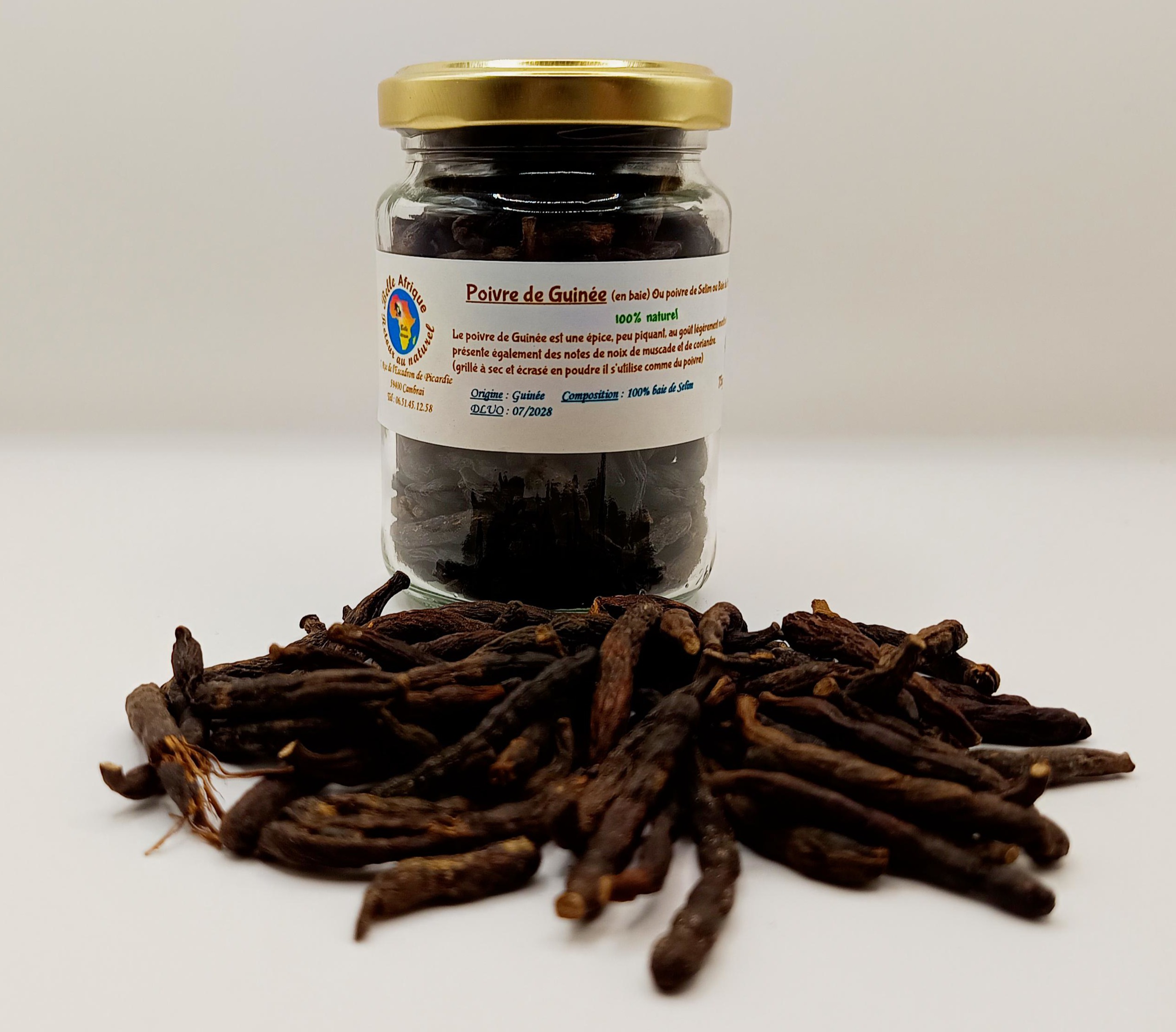 Poivre de Guinée en baie